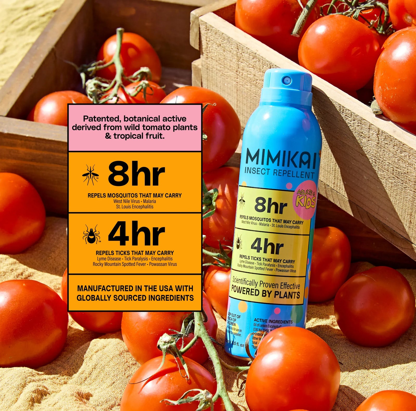 Kids Mosquito & Tick Bug Spray Mist