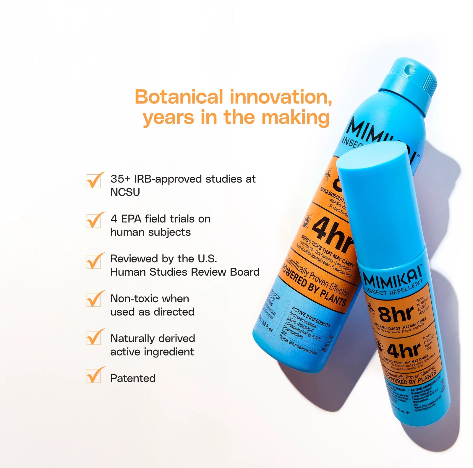 Mosquito & Tick Bug Spray Mist