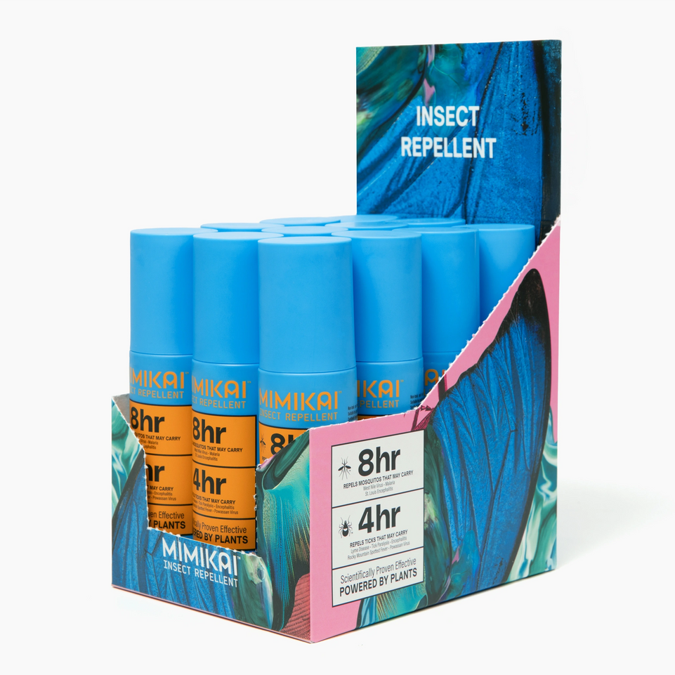 Mosquito & Tick Bug Spray 3.4oz x 12